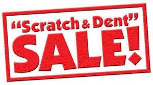 Scratch & Dent Sale