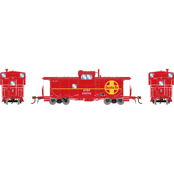 HO CE-11 ICC Caboose with Lights, SF #999780