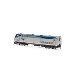 HO P40DC Locomotive with DCC & Sound, Amtrak, Phase V #824
