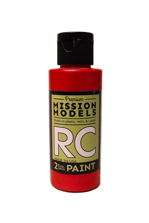 Mission Models - Water-based RC Paint, 2 oz bottle, Iridescent Red