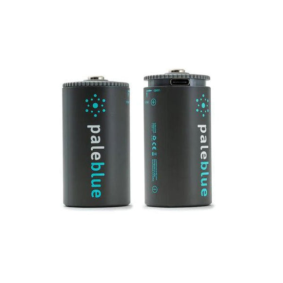 PALE BLUE EARTH - Pale Blue Lithium Ion Rechargeable D Batteries 2pk