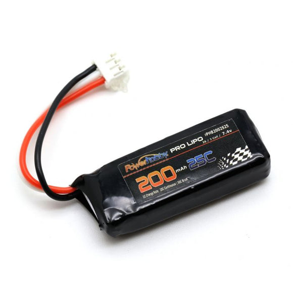 Power Hobby - 2S 200mAh 25C LiPo Battery : E-flite UMX