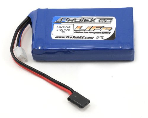 Protek RC - LiFe 4PK Car Transmitter Battery Pack (6.6V/2100mAh)