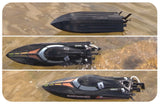 Rage R/C - Black Marlin EX Brushed RTR Boat
