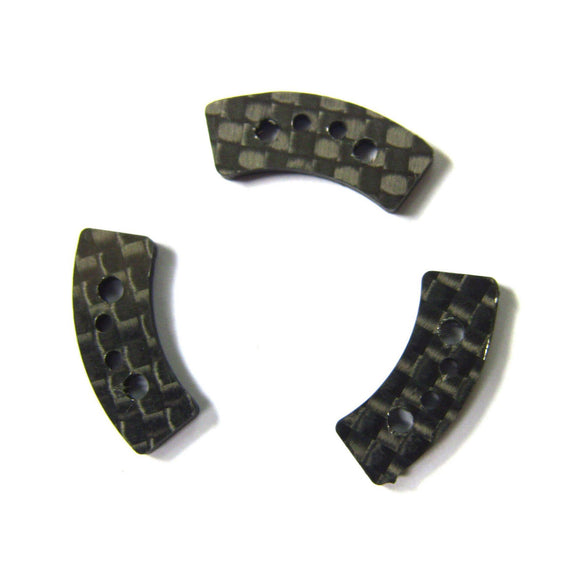 Carbon Fiber Long Slipper Clutch Pads, 3pcs, for Traxxas