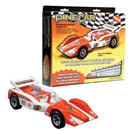 Premium PineCar Racer Kit, Can Am Racer