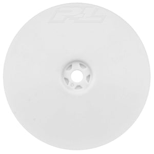 1/10 Velocity 4WD Front 2.2" 12mm Buggy Whls (2) Wht: XB4 and 22X-4