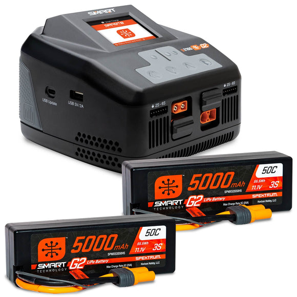 Smart G2 6S Bundle 2x 3S Battery & S2100 Charger