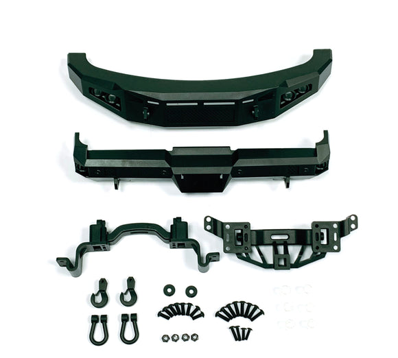 Complete Black Bumper Set, for F-250 Chassis, Front & Rear