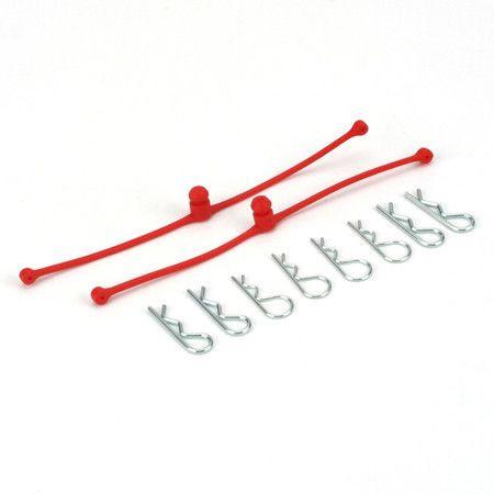 Body Klip Retainers-Red