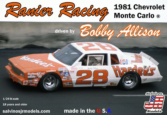 1/24 Ranier Racing 1981 Monte Carlo Driven by Bobby Allison - Image #1