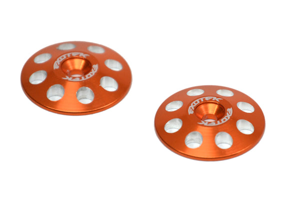 1/8 Orange XL Wing Buttons 22mm (2)