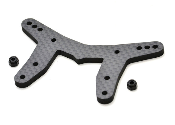 Carbon Front Tower, 4mm CF, for Losi 22S Drag