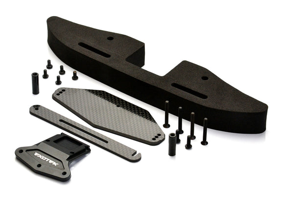 22 5.0 Front Bumper Set, Alloy CF and Foam with GNSS Slot