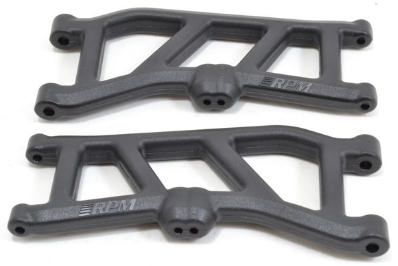 Front A-arms for the Arrma Kraton & Outcast 4s Black