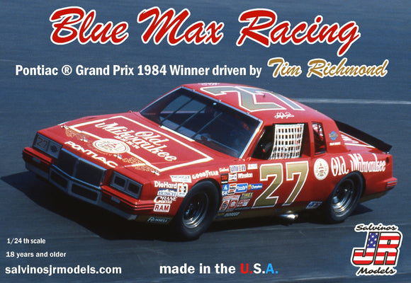 1/24 Blue Max Racing 1984 2+2 Driven by Tim Richmond Plastic