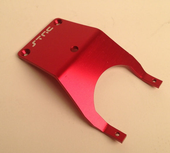 Aluminum Front Skid Plate, Red for Stampede