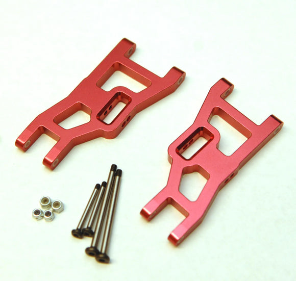 Red Heavy Duty Front Suspensio Arms w/ Lock Nut Hinge Pins