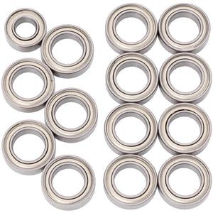 Cv2 Pro Ball Bearing Set, Chrome/Ceramic, RC MAKER SP1