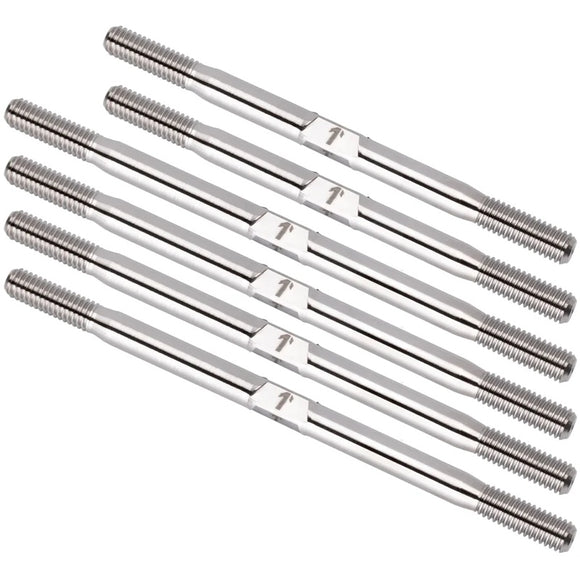 Pro Duty Titanium Turnbuckle Set - Raw Titanium - AE T7 &