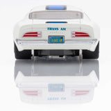 1970 Firebird TransAm, White/ Blue, HO Scale Slot Car