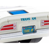 1970 Firebird TransAm, White/ Blue, HO Scale Slot Car