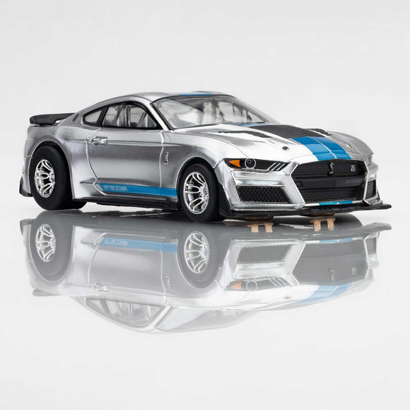 Mustang GT500KR Silver & Blue