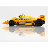 Lotus 99T 1987 Yellow/Blue Sundance Orange