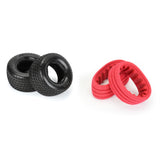 1/10 Array Clay Rear 1.7"/2.2" Dirt Oval Tires (2)