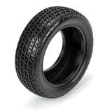 1/10 Array Clay 2WD Front 1.7"/2.2" Dirt Oval Tires (2)