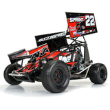 1/10 Array Clay 2WD Front 1.7"/2.2" Dirt Oval Tires (2)