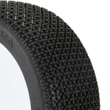 1/8 Super Nova SSLW Off-Road Tires Racer Bundle, White Wheels: Buggy