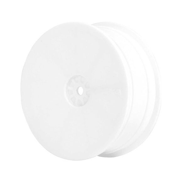1/10 HEXlite Front 2WD Buggy Wheels, White (2): AE, Kyosho