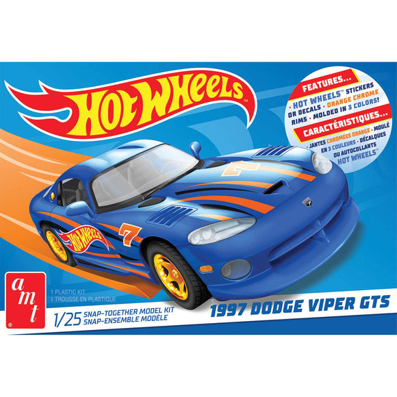 1/25 Hot Wheels 1997 Dodge Viper GTS Snap
