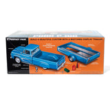 1/25 1960 Ford F100 Pickup with Trailer Model Kit