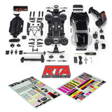 1/16 MOJAVE GROM 4X4 RTA KIT Brushed Desert Truck (Battery & Charger Included), Clear/Black