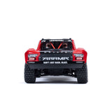 ARRMA MOJAVE GROM MEGA 380 Brushed 4X4 Small Scale Desert Truck RTR with Battery & Charger, Red/Black
