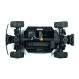 ARRMA MOJAVE GROM MEGA 380 Brushed 4X4 Small Scale Desert Truck RTR with Battery & Charger, Red/Black