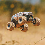 1/16 FREEDOM FLYER GROM 4X4 RTR Brushed Monster Truck (Battery & Charger Included), White