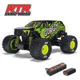 1/16 GORGON GROM 4X4 RTR Brushed Monster Truck (Battery & Charger Included), Yellow