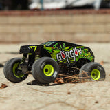 1/16 GORGON GROM 4X4 RTR Brushed Monster Truck (Battery & Charger Included), Yellow