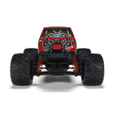 1/16 GORGON GROM 4X4 RTR Brushed Monster Truck (Battery & Charger Included), Red