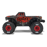 Arrma 1/16 QUAKE GROM 4X4 RTR Brushed Monster Truck (Battery & Charger Included), Red