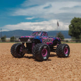 1/16 QUAKE GROM 4X4 RTR Brushed Monster Truck (Battery & Charger Included), Purple