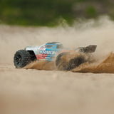 Arrma 1/16 MINI KRATON 3S DSC 4X4 RTR Brushless Speed Truck (Battery & Charger Included), Red/Blue