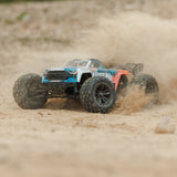 Arrma 1/16 MINI KRATON 3S DSC 4X4 RTR Brushless Speed Truck (Battery & Charger Included), Red/Blue