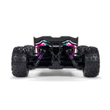 Arrma 1/16 MINI KRATON 3S DSC 4X4 RTR Brushless Speed Truck (Battery & Charger Included), Teal/Pink