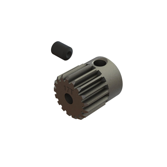 Pinion Gear 17T 0.5 MOD CNC 2.3mm Bore