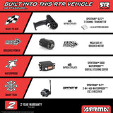 1/10 VORTEKS 2wd STADIUM TRUCK RTR, BLUE