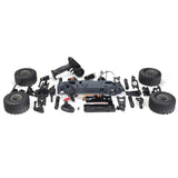 ARRMA 1/10 GORGON 2WD RTA Kit Brushed Monster Truck (Battery & Charger Included), Clear